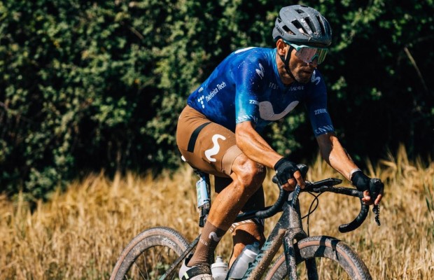 Alejandro Valverde listo para jugar sus opciones en el Mundial de Gravel 2023