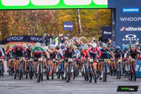 Lecomte gana de forma brillante en el tormento de la Copa del Mundo XCO de Mont Sainte Anne