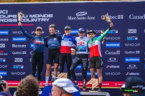 Lecomte gana de forma brillante en el tormento de la Copa del Mundo XCO de Mont Sainte Anne