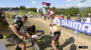 Lars Forster wins the Snowshoe World Cup