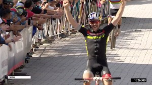 Lars Forster wins the Snowshoe World Cup