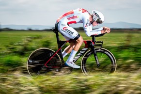 Van der Poel se sorprende de su propio rendimiento en una contrarreloj