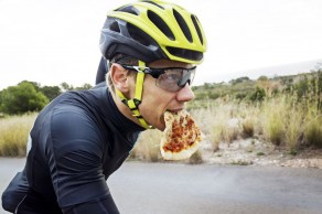 Is pizza good for cyclists?