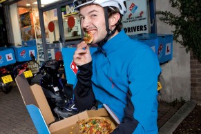 Is pizza good for cyclists?