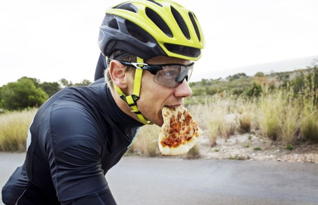 ¿Es la pizza buena para los ciclistas?