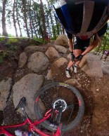 Kate Courtney sufre una caída y se queda fuera del Test Olímpico