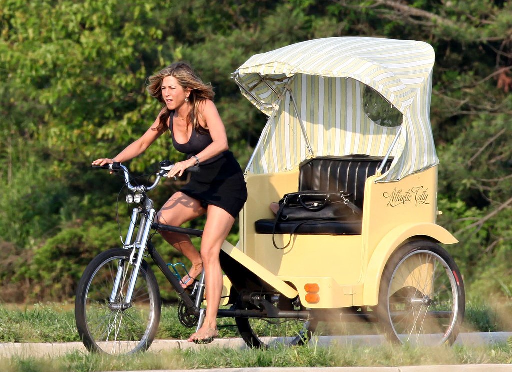 7 famosos enamorados de la bicicleta