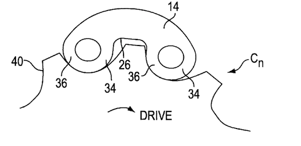 eslabón cadena 14 velocidades