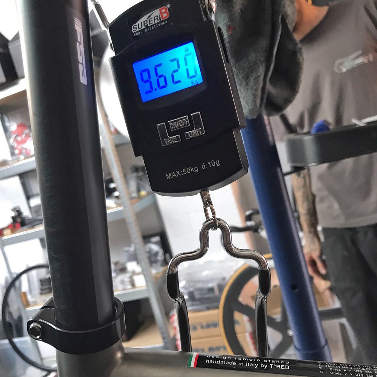 TRed Hedera mountain bike XC titanio