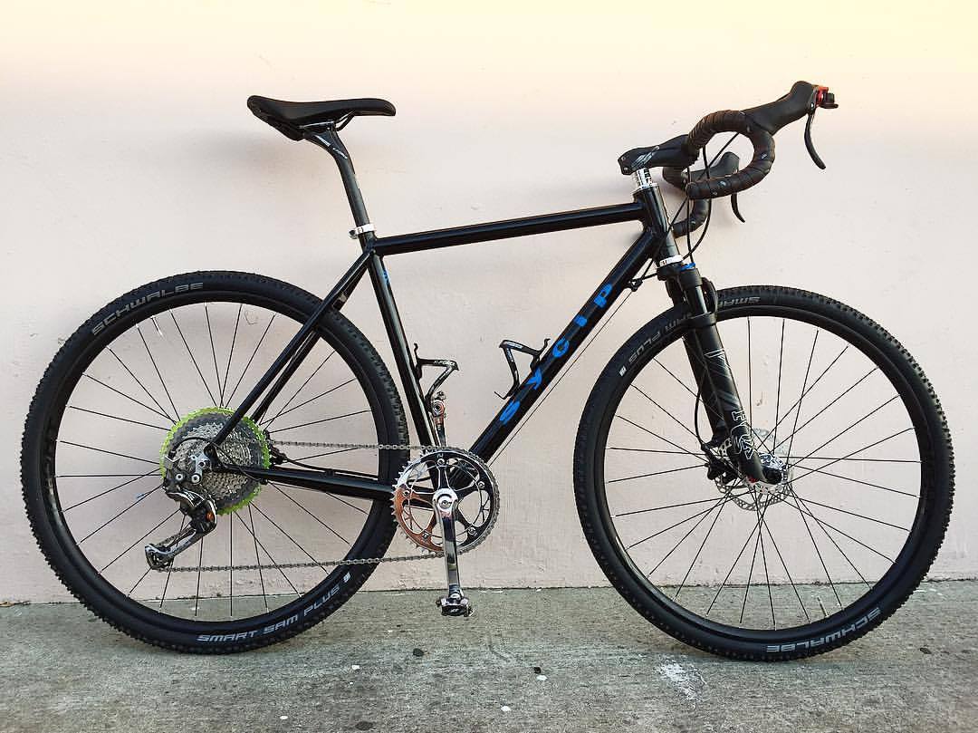 Phil Wood presenta un prototipo de gravel con transmisión 1 x 13