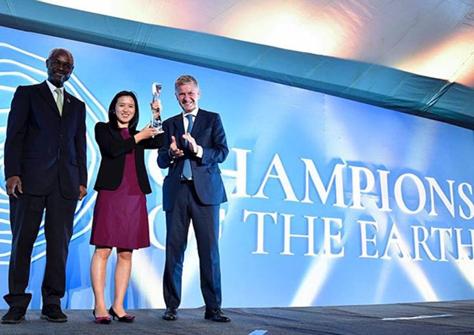 La ONU otorga el premio "Champion of the Earth" a una empresa de ciclismo