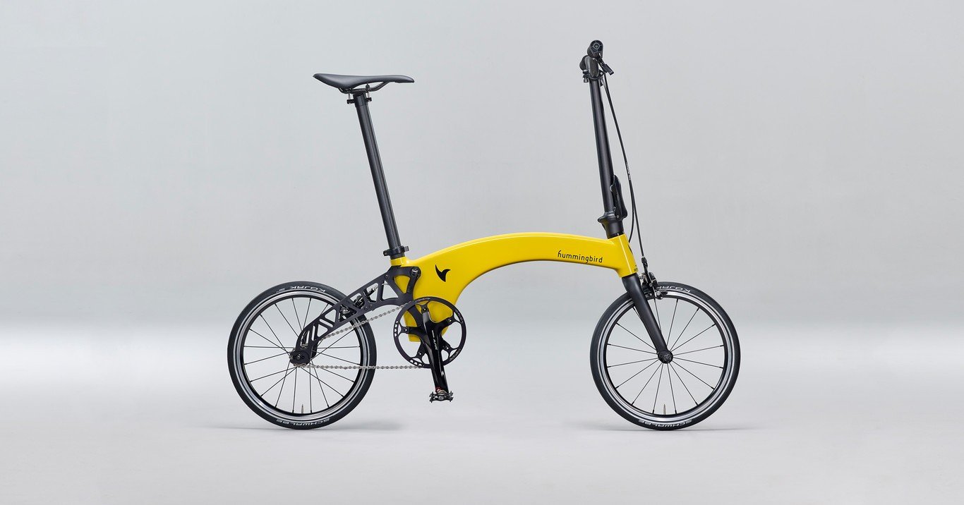 La bici plegable más ligera del mundo se llama Hummingbird