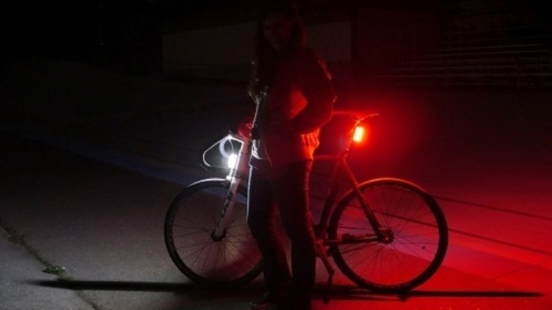 Luces intermitentes bicicleta