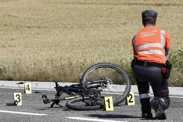 Mapa de siniestralidad ciclista en las carreteras