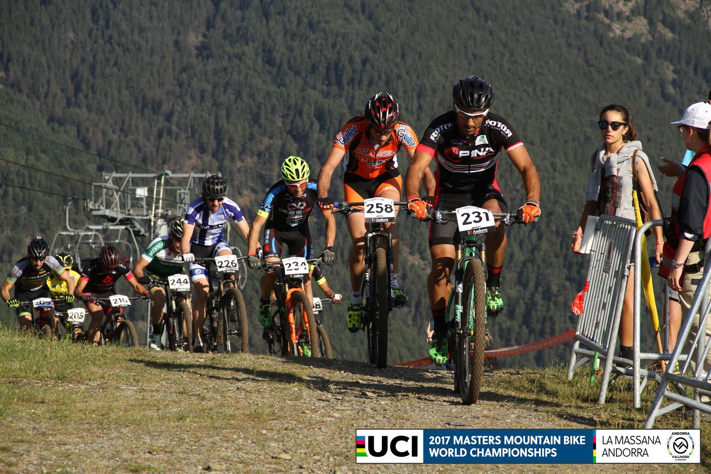 Mundiales Masters UCI 2018 en Vallnord