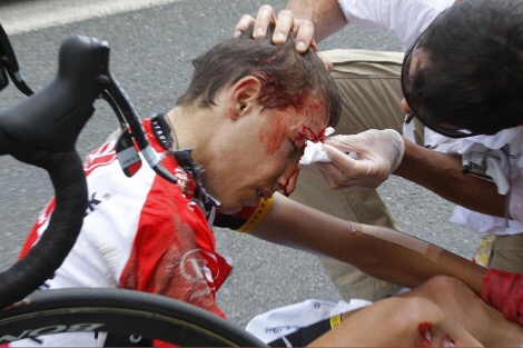 accidente ciclista