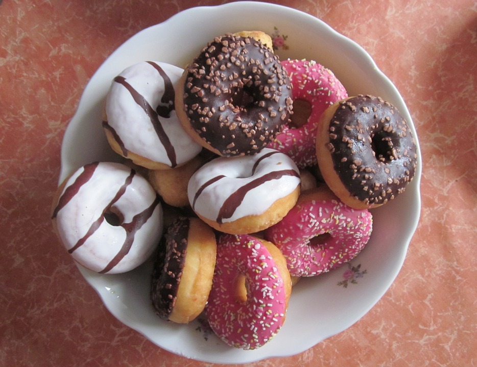 Donuts alimentos ciclistas