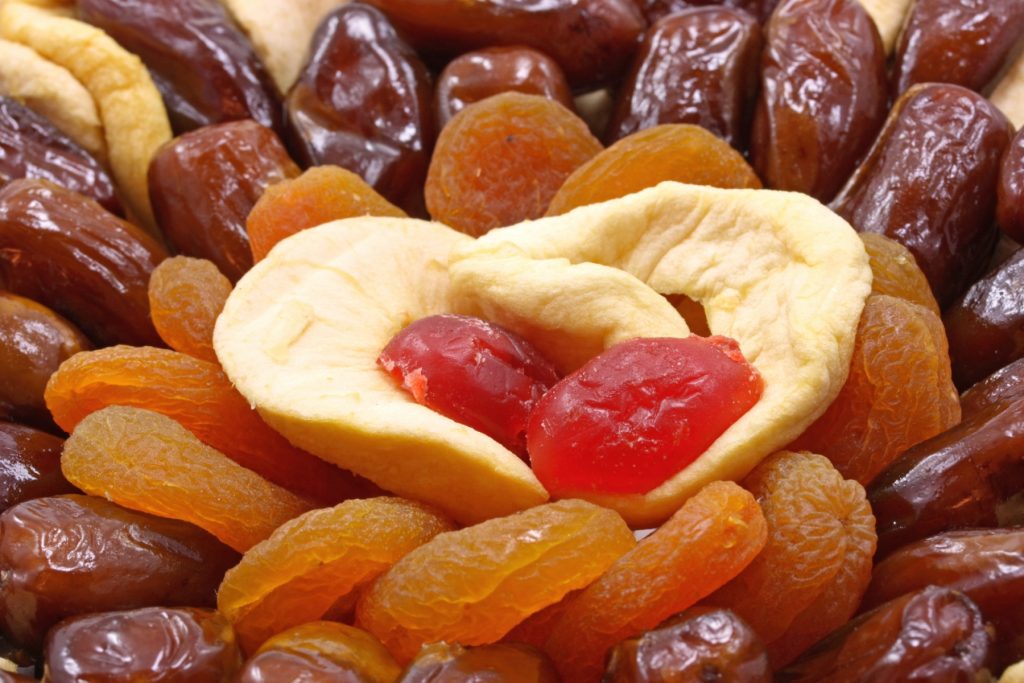 Es buena la fruta deshidratada para adelgazar?