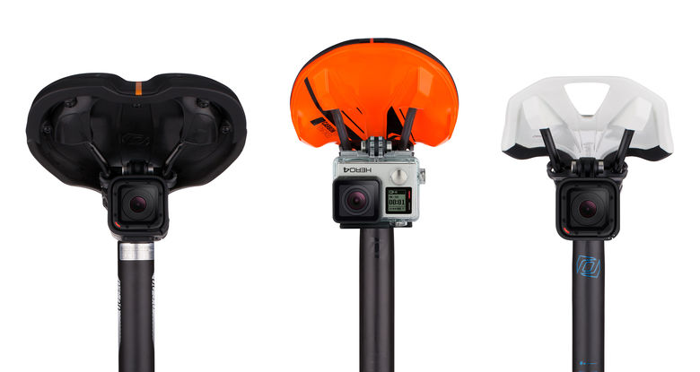 GoPro railes sillín