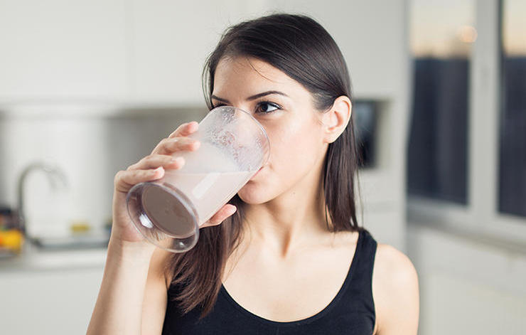Bebidas de leche y entrenamiento