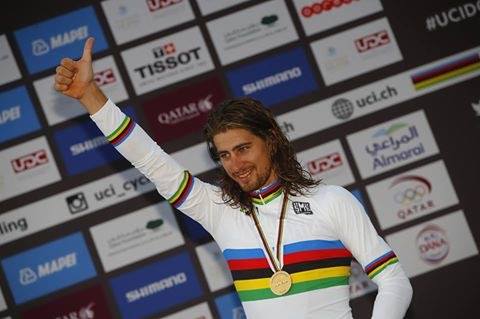 Peter Sagan revalida el arcoíris en el Mundial de Doha