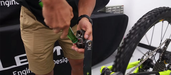 cerveza mountain bike