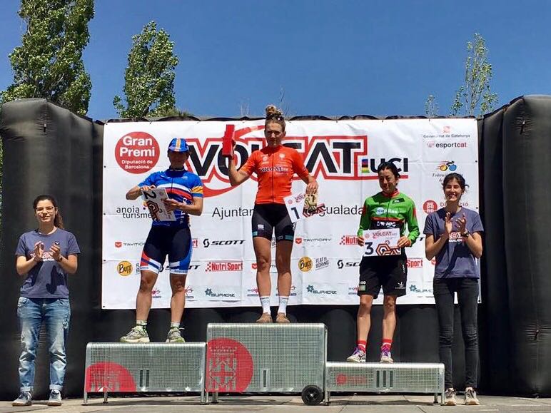 Jiri Novak y Claudia Galicia, primeros líderes de la VolCAT 2017