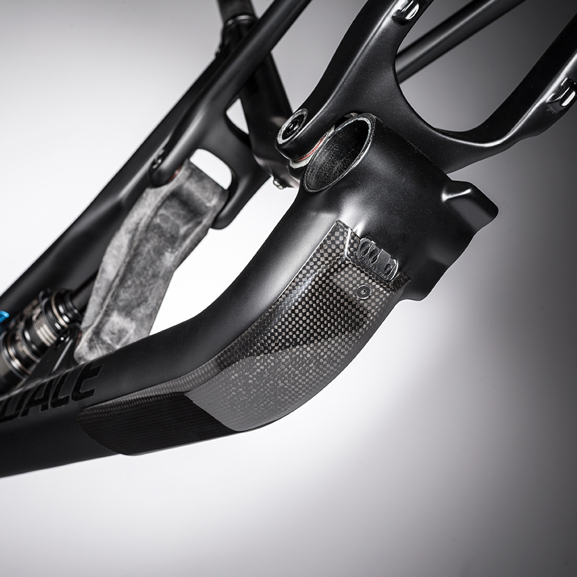 protector pedalier carbono