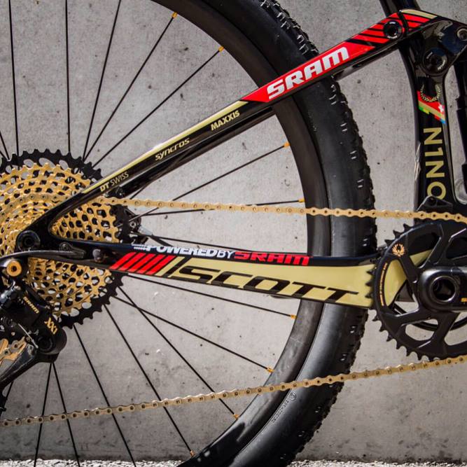 Espectacular la Scott Spark RC World Cup que llevará Nino Schurter en ...